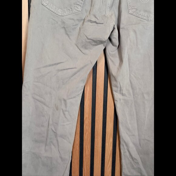 AG Adriano Goldshmied Chino Pants 34 x 34 Men’s Gray The Protege Straight Leg - Picture 8 of 11